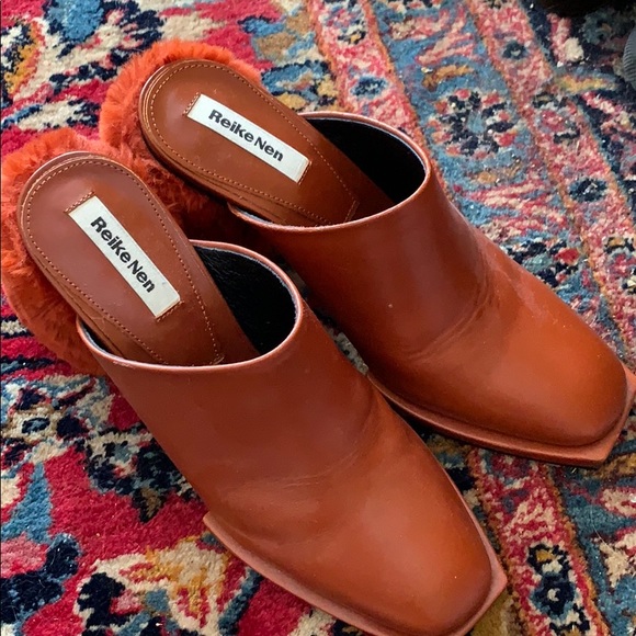 reike nen Shoes - Reike Nen leather mules size 35.5